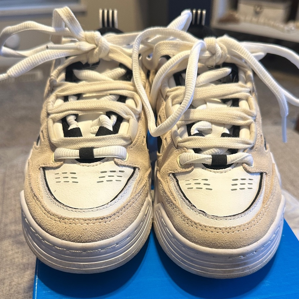 adidas Kids Cream and White Sneakers